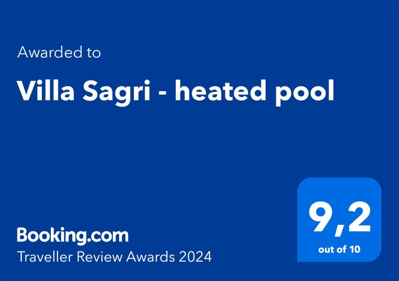 Villa Sagri - Heated Pool Zagrici Zewnętrze zdjęcie